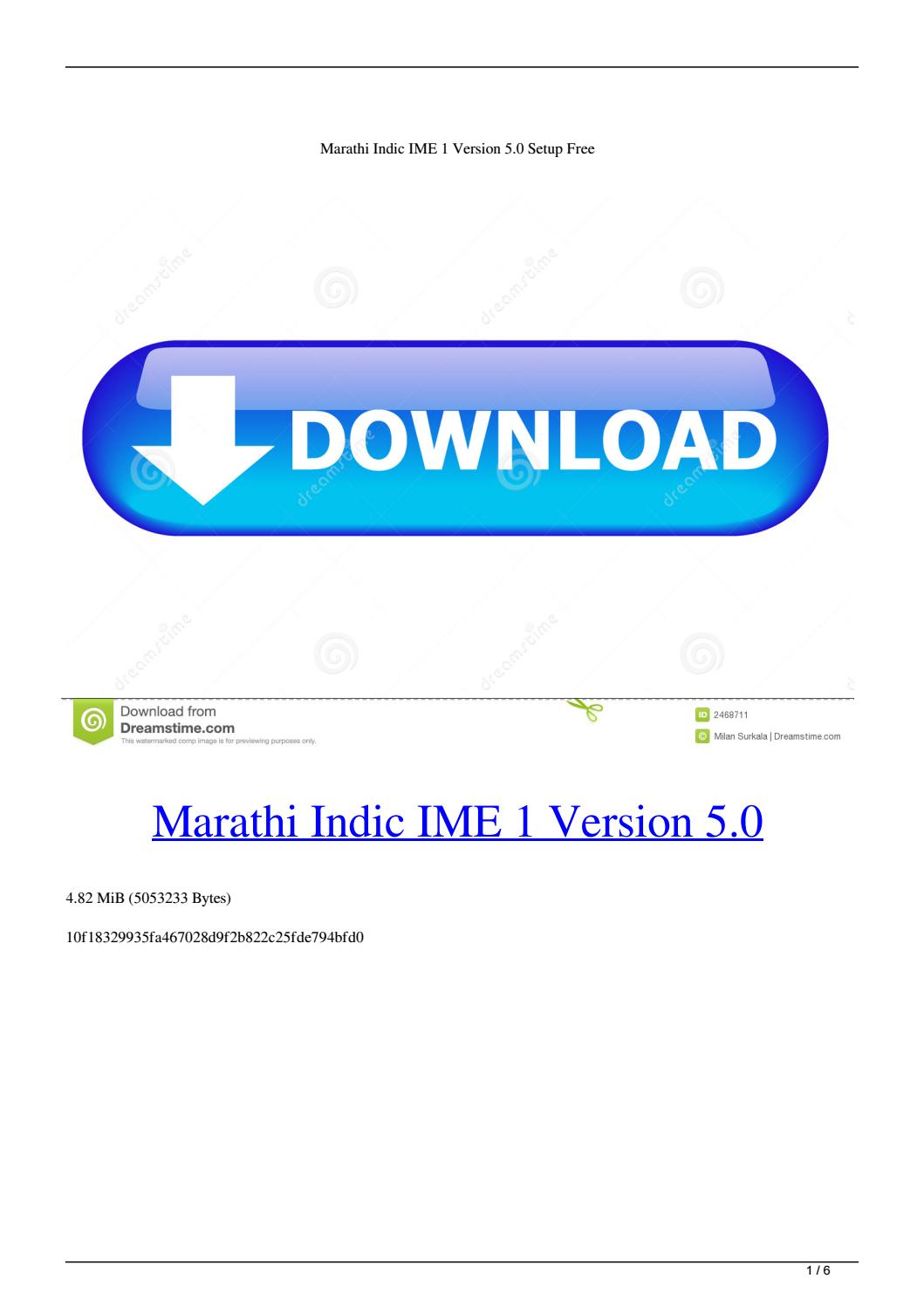 hindi indic ime 1 v 5.1 free download